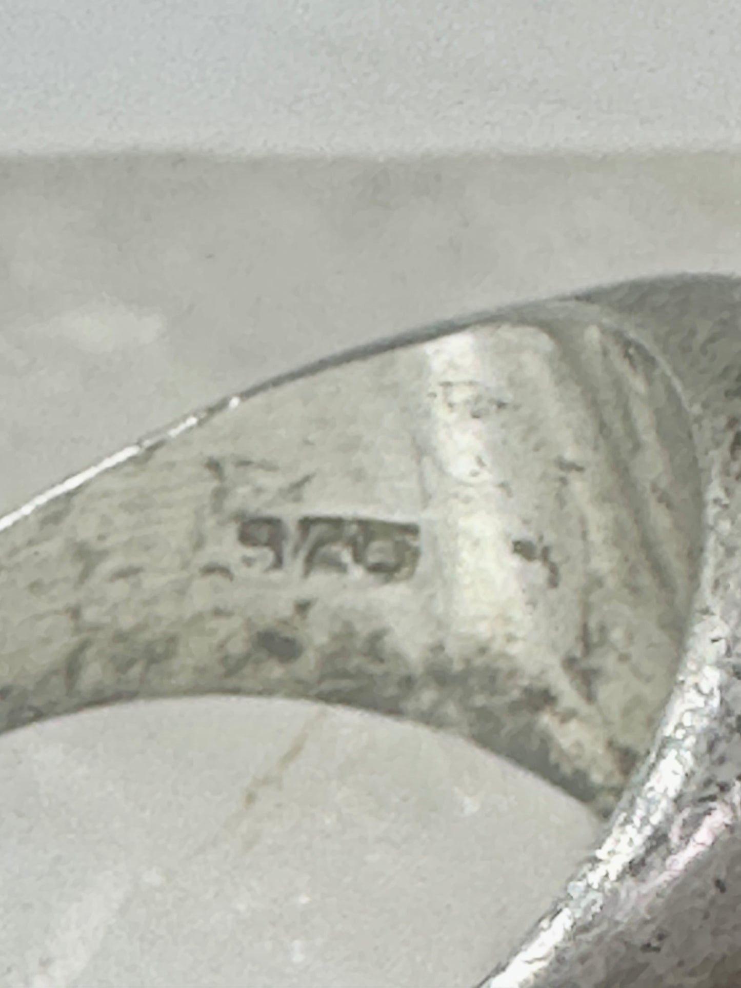 Adam Eve ring Religious Mexico band size 9 sterling silver women men