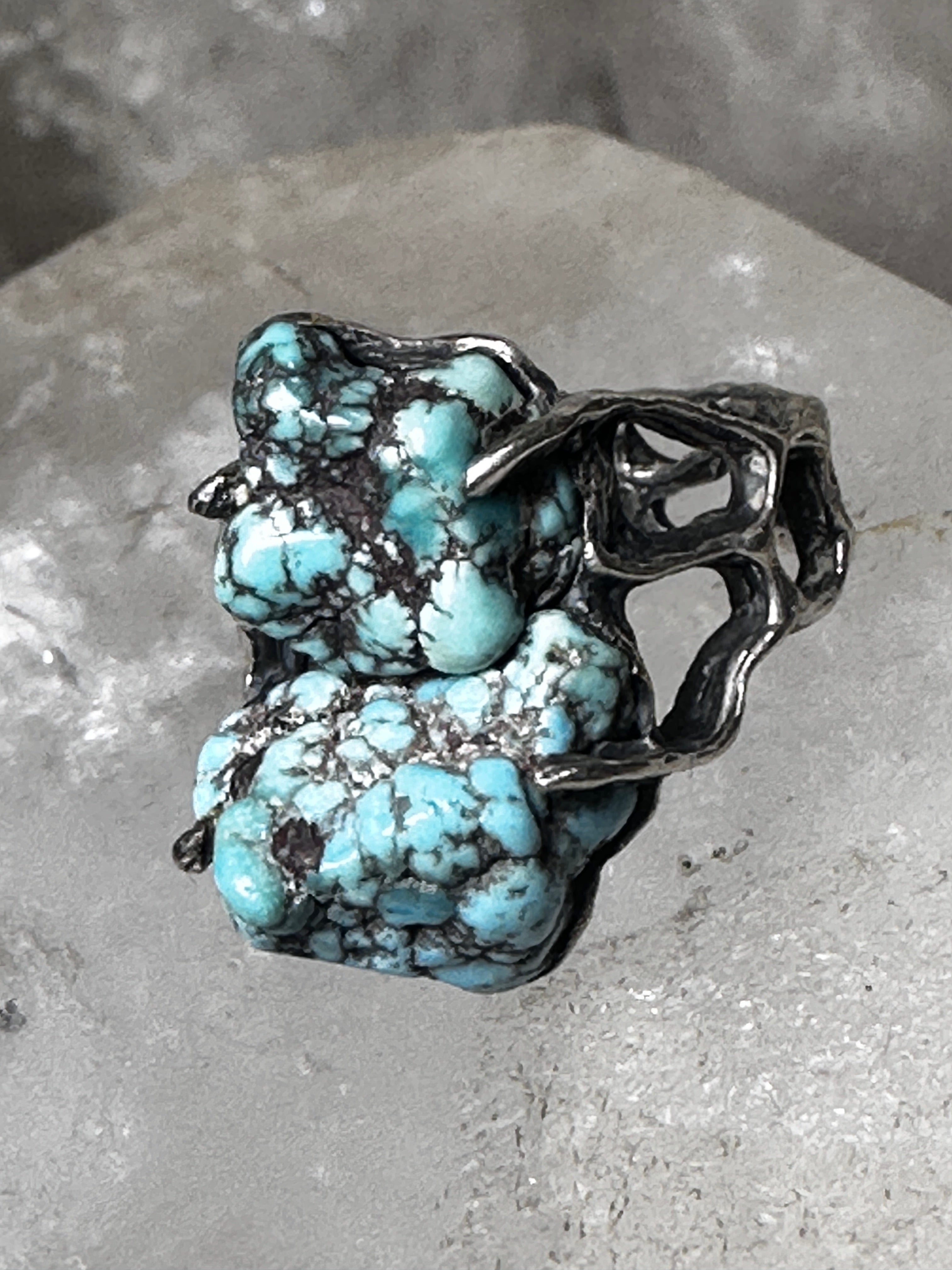 Turquoise Silver Southwest high quality Ring JHE 5