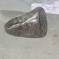 Adam Eve ring Religious Mexico band size 9 sterling silver women men