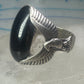 Eagle ring Onyx Carolyn Pollack size 11 sterling silver women men
