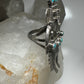 Kachina ring  size 9.75 turquoise coral sterling silver women girls
