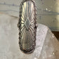 Long Navajo ring size 7 concho conch sterling silver women signed CS