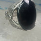 Eagle ring Onyx Carolyn Pollack size 11 sterling silver women men
