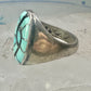 Hummingbird ring Zuni Turquoise size 8.2 sterling silver women men