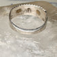 Zuni ring size 7.5 turquoise coral onyx MOP inlaid band sterling silver women men Andrew Dewa