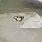 Black Hills Gold ring size 2.75 heart leaves pinky child baby band sterling silver women