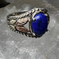 Black Hills Gold ring size 5.75 blue lapis leaves sterling silver band  women girls