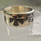 Phoenix ring Bell Trading Band size 10.50 sterling silver women men