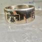 Phoenix ring Bell Trading Band size 10.50 sterling silver women men