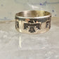 Phoenix ring Bell Trading Band size 10.50 sterling silver women men