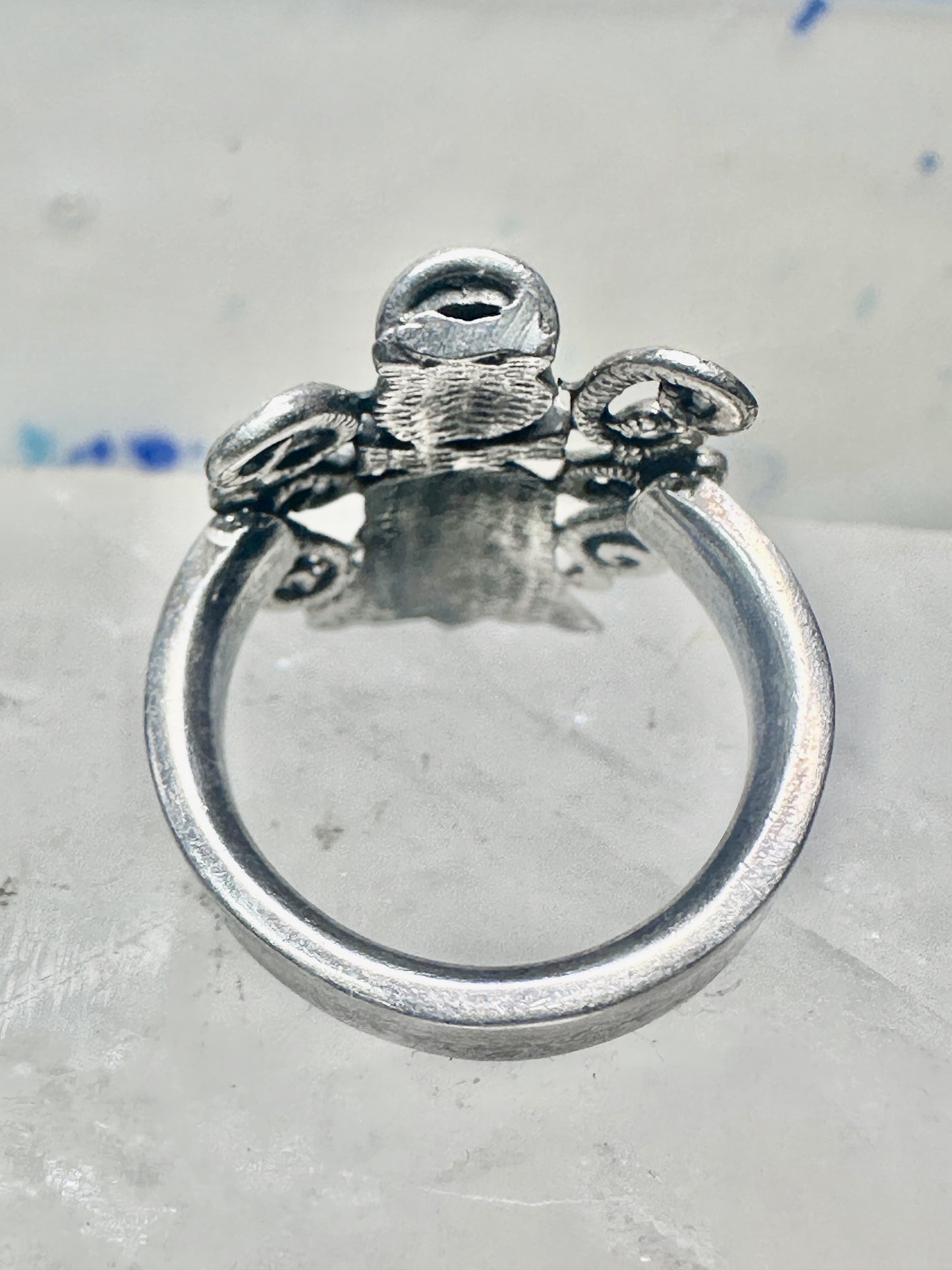 Angel ring religious size 5.50 figurative sterling silver women