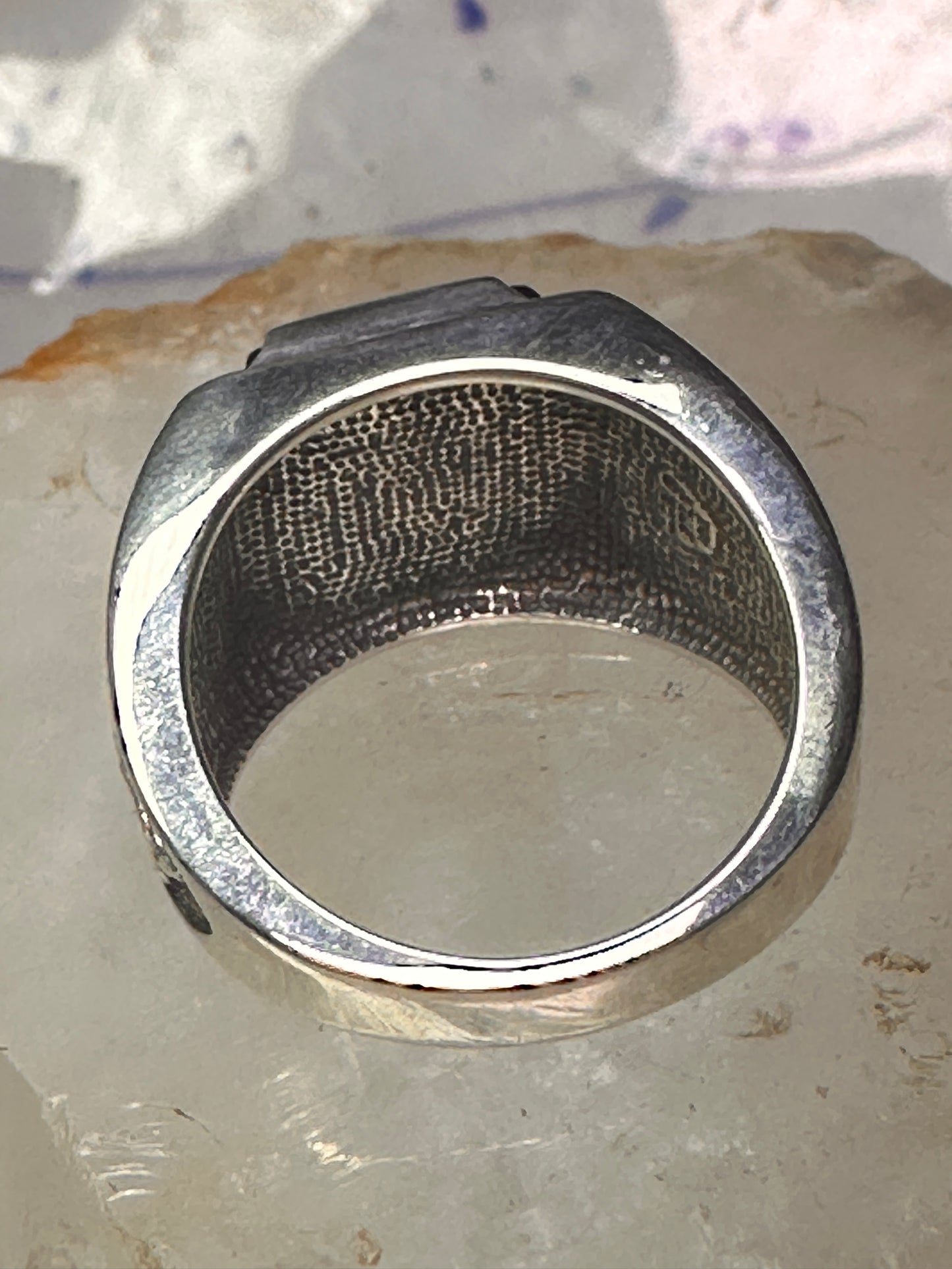 Black Hills Gold ring leaves band size 11 sterling silver women men