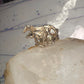 Horse ring horses band cowgirl three dimensional size 9 sterling silver women