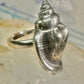Shell ring ocean band size 8 sterling silver women girls