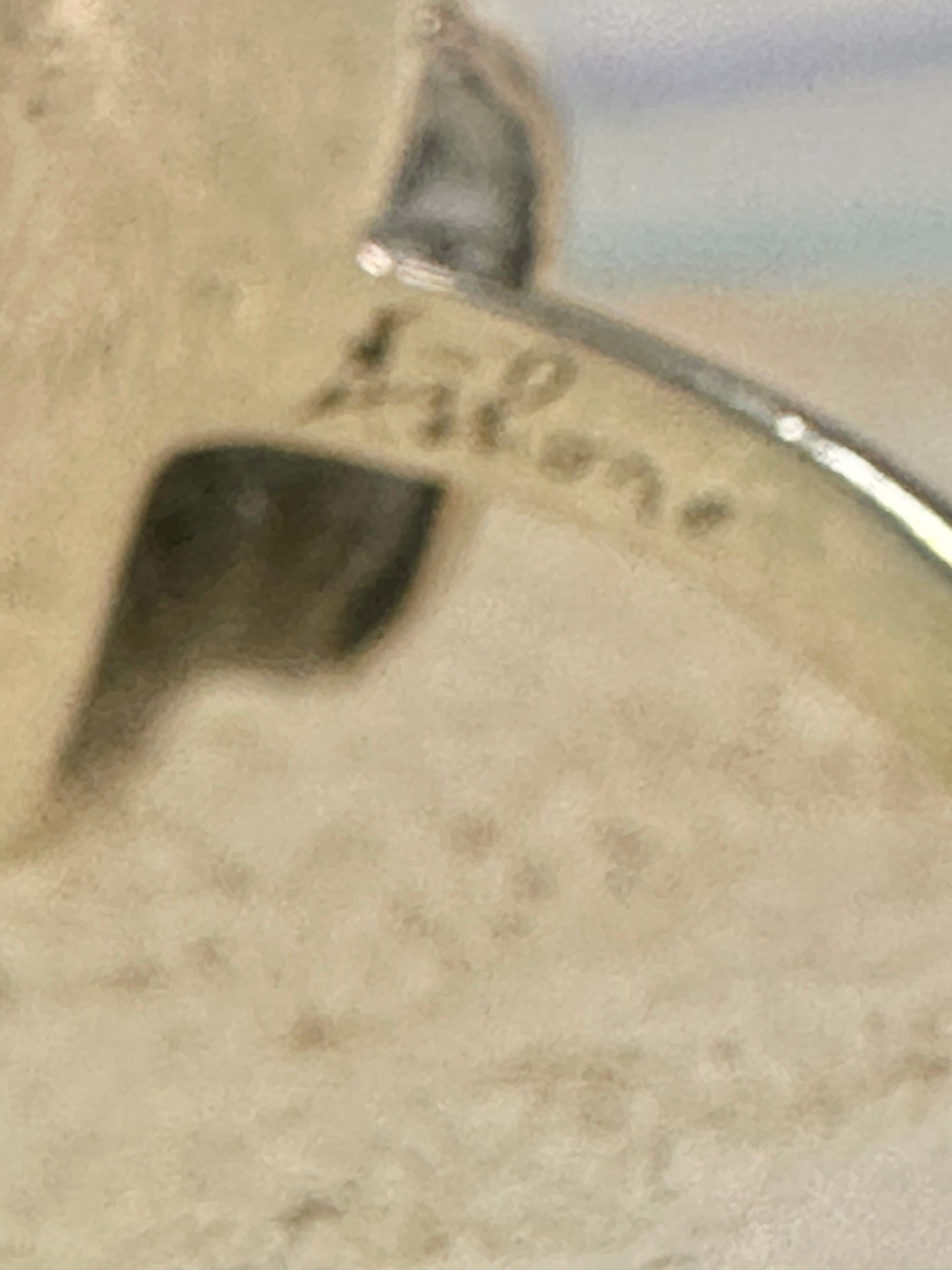 Shell ring ocean band size 8 sterling silver women girls