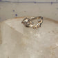 Cat and Mouse ring cat band size 7 sterling silver women