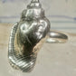 Shell ring ocean band size 8 sterling silver women girls