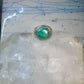 Malachite ring Mexico Taxco Size 9.25 Vintage sterling silver men women