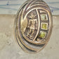 Hopi Kachina ring mudman turquoise size 4.75 sterling silver women