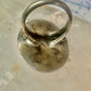 Hopi Kachina ring mudman turquoise size 4.75 sterling silver women