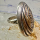 Hopi Kachina ring mudman turquoise size 4.75 sterling silver women