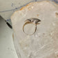 Fish ring tuna bass fishermen band size 2.25 sterling silver women pinky