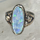 Navajo Opal ring AS IS natural opal size 5 sterling silver women men