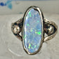 Navajo Opal ring AS IS natural opal size 5 sterling silver women men