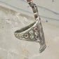 Statue of Liberty ring 1930's July 4rth size 2.5 pinky sterling silver women girls