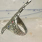 Statue of Liberty ring 1930's July 4rth size 2.5 pinky sterling silver women girls