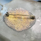 Viking Ship Pin enamel Scandinavian signed N sterling silver sunset sunrise seagulls