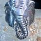 Elephant ring vintage animal band size 9.50 sterling silver women girls
