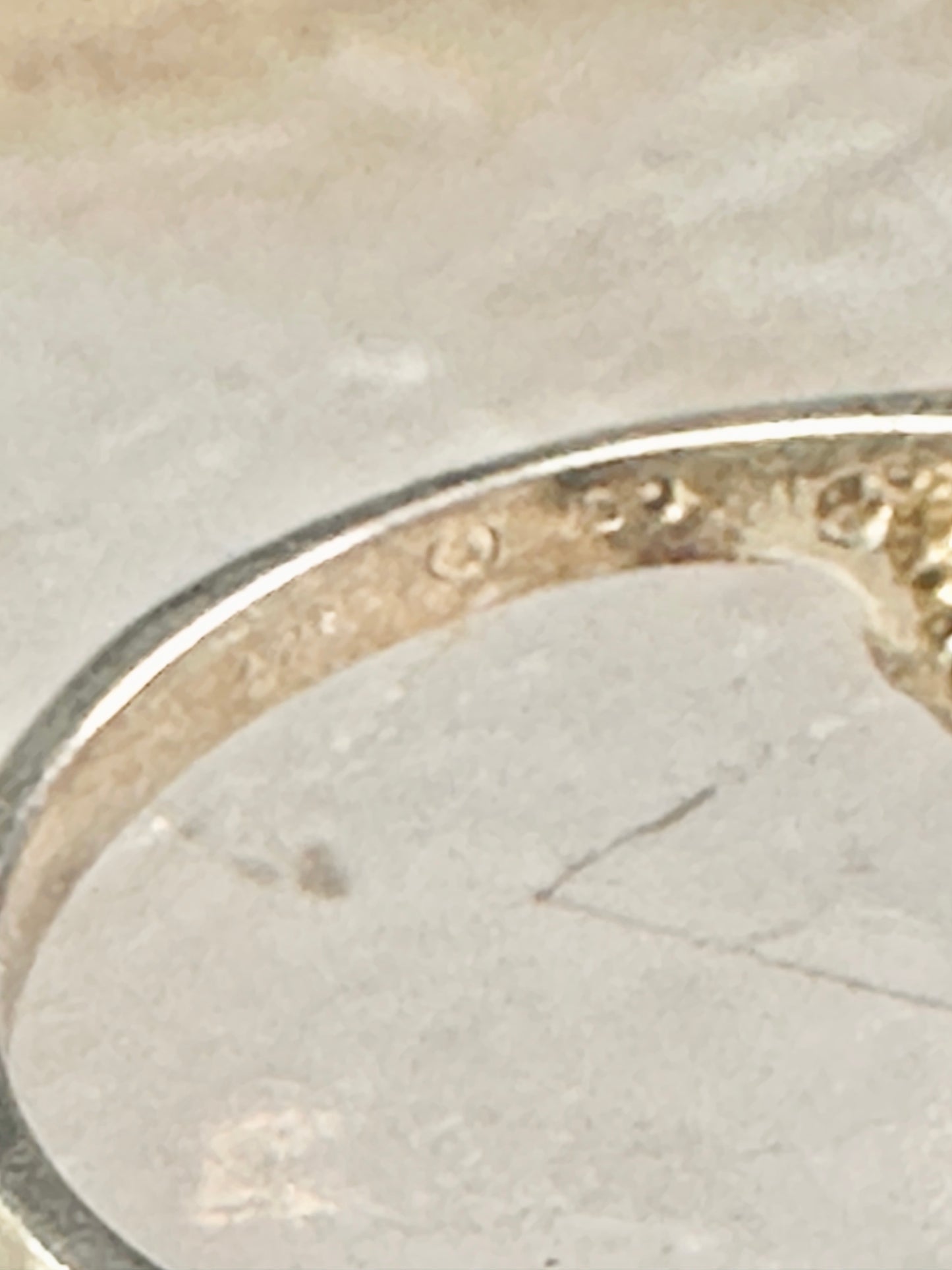 Black Hills Gold ring amethyst leaves size 6.75 sterling silver women girls