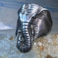 Elephant ring vintage animal band size 9.50 sterling silver women girls