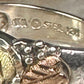 Black Hills Gold wedding ring leaves band size 5.75 sterling silver women girls