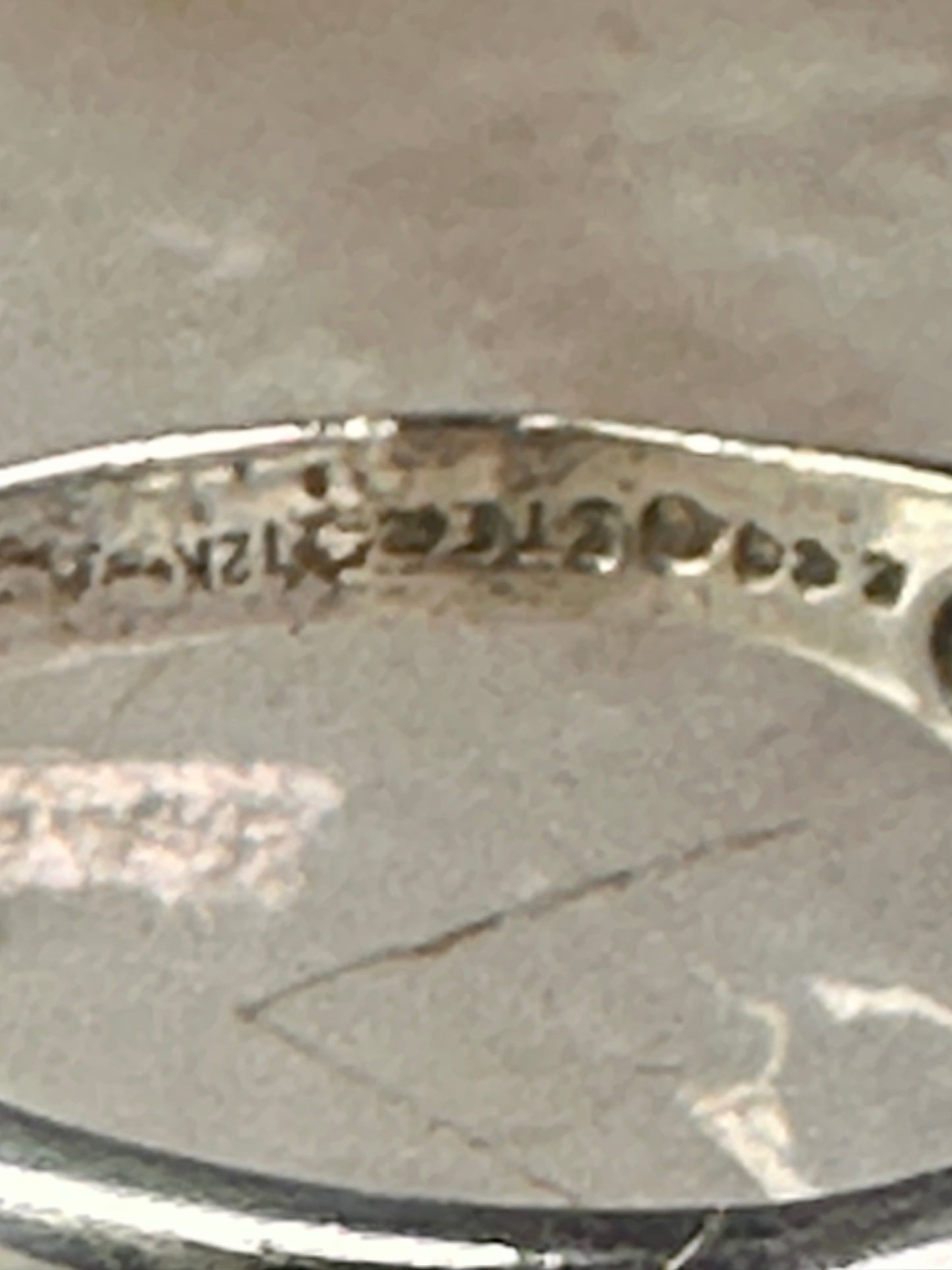 Black Hills Gold wedding ring leaves band size 6.75 sterling silver women girls