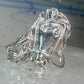 Vintage Equestrian Horse Head Sterling Silver Statement Ring - Size 5.5