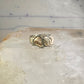 Black Hills Gold wedding ring leaves band size 8.25 sterling silver women men