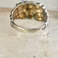 Black Hills Gold wedding ring leaves band size 11.5 sterling silver women men