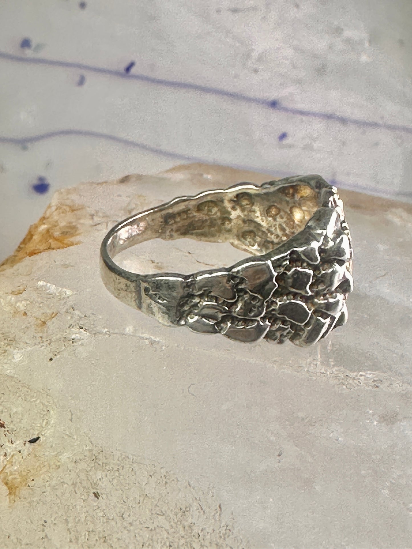Black Hills Gold wedding ring leaves band size 11.5 sterling silver women men