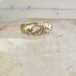 Black Hills Gold wedding ring leaves band size 12 sterling silver women men