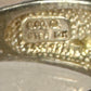 Black Hills Gold wedding ring leaves band size 12 sterling silver women men