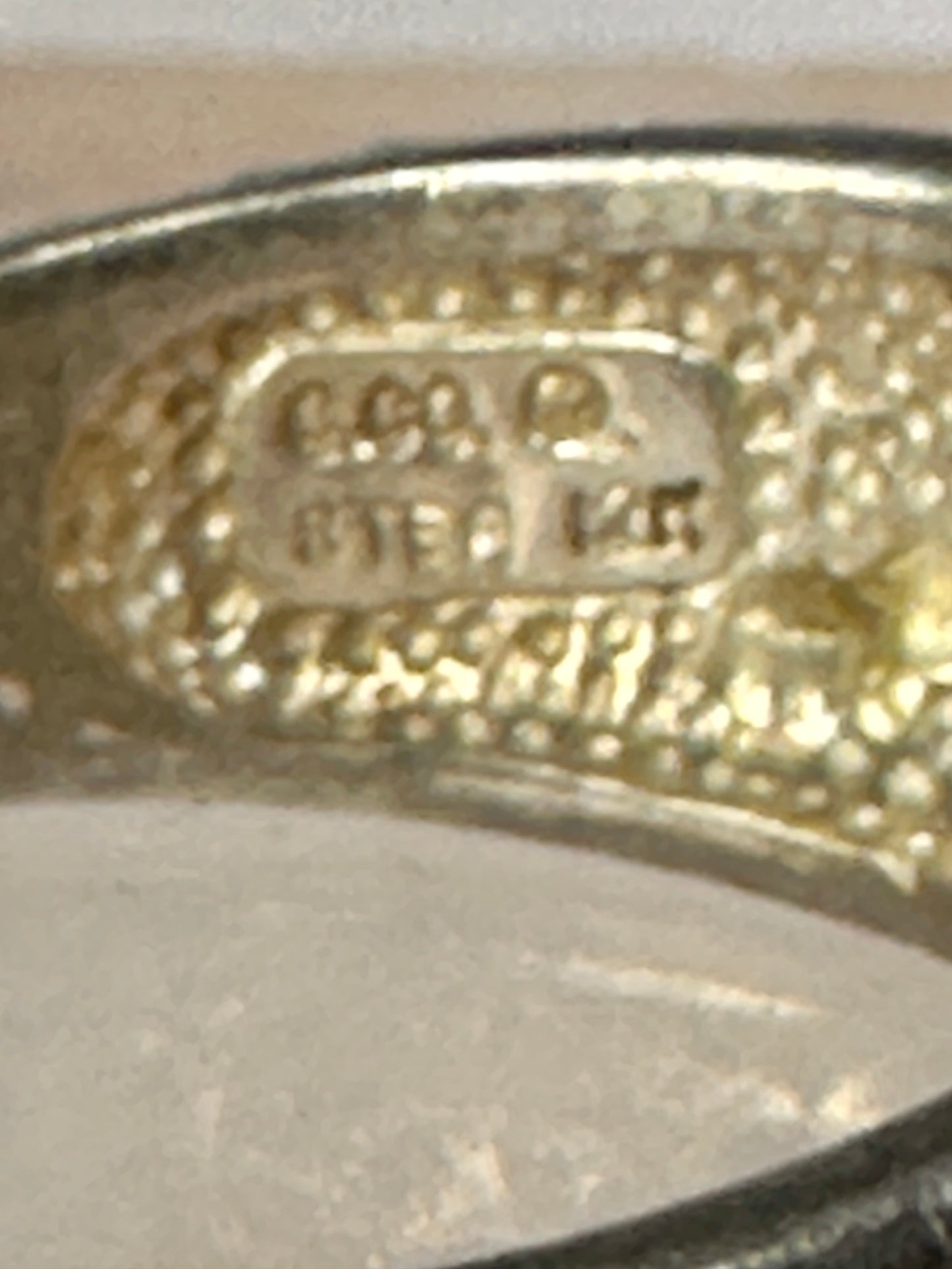 Black Hills Gold wedding ring leaves band size 12 sterling silver women men