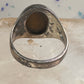 Tiger Eye ring Mexican band size 8 Mexico band sterling silver women men