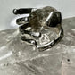 Hand ring fingers wrap around size 5.50 sterling silver women