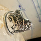 Lady Godiva spoon ring size 6.50 adjustable horse sterling silver band