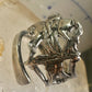 Lady Godiva spoon ring size 6.50 adjustable horse sterling silver band