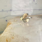 Black Hills Gold ring leaves band size 10 sterling silver women