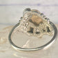Black Hills Gold ring leaves band size 10 sterling silver women