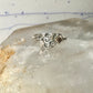Black Hills Gold ring leaves band size 7.75 sterling silver women
